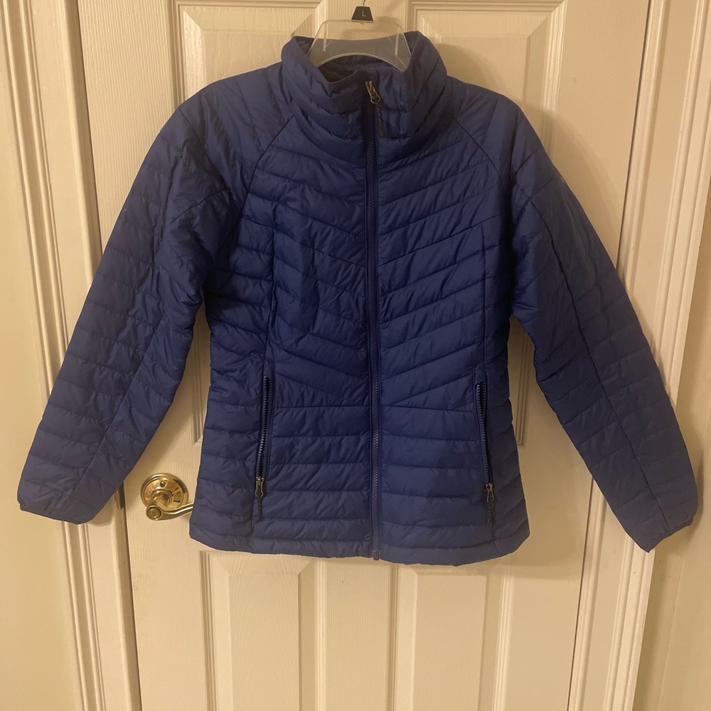 Columbia Navy Quilted Jacket